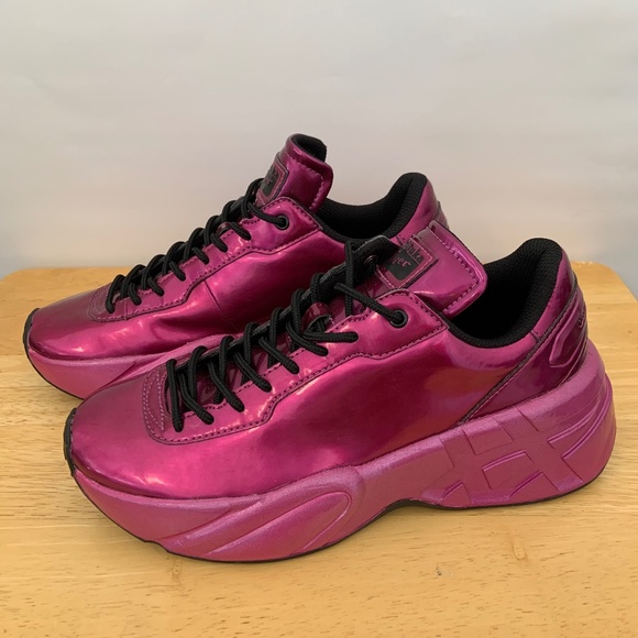 New Onitsuka Tiger Ptrainer Prism Trainers Peacoat Sneakers Purple Size 5.5 - Picture 1 of 11